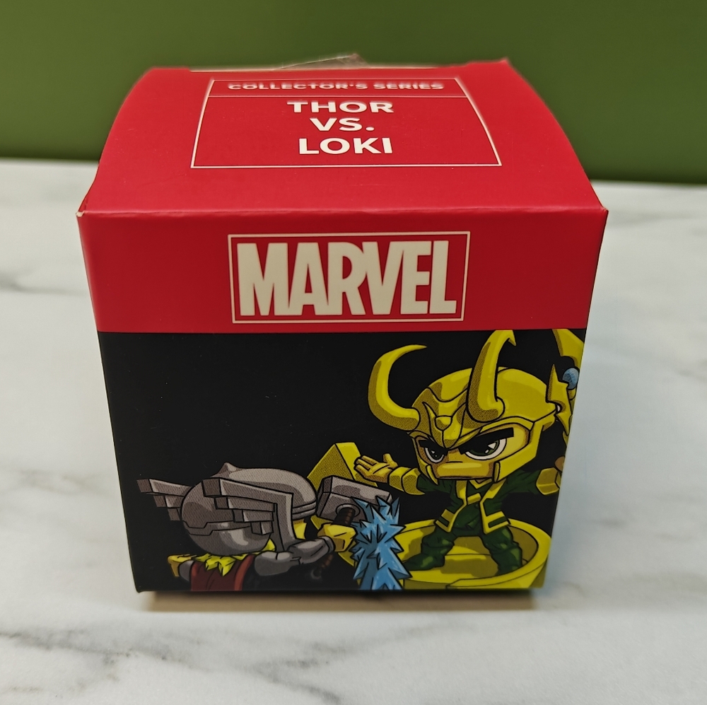 Brand New Sealed Figures. Marvel Thor vs. Loki Collector's Series - LootCrate